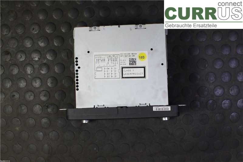 VW PASSAT      05-10 Radio CD / panel multimedialny 1K0057187AX CDGA