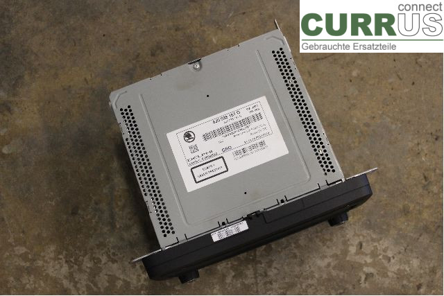 SKODA FABIA         07-14 Radio CD /Multimediapanel 5J0035161G CBZA