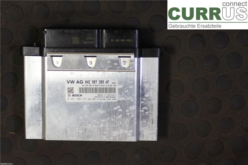 VW POLO       10-17 Engine Control Unit (ECU) 04E906027BB CJZC
