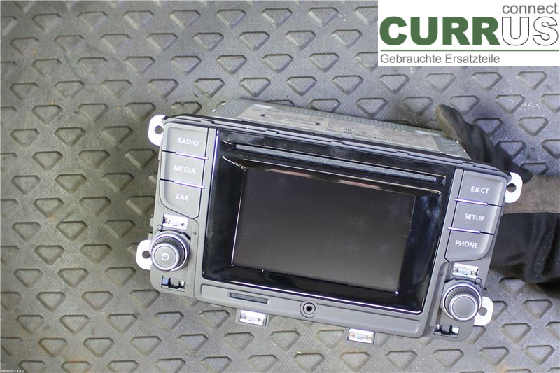 VW POLO       10-17 Radio-CD-/Multimedia-Panel 6C0035869D CJZ