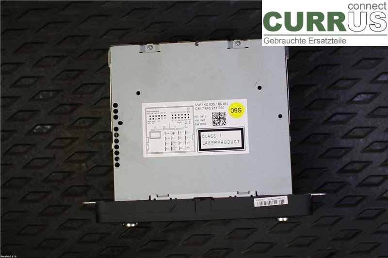 VW GOLF VI     09-13 Radio CD / panel multimedialny 1K0057186AN CAYC