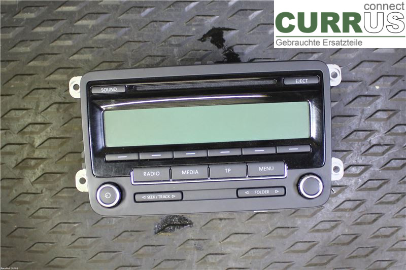 VW PASSAT      05-10 Radio CD / panel multimedialny 1K0057187AX CBBB