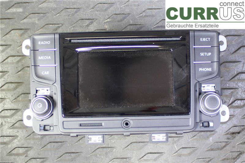 VW POLO       10-17 Radio-CD-/Multimedia-Panel 6C0035869F CJZC