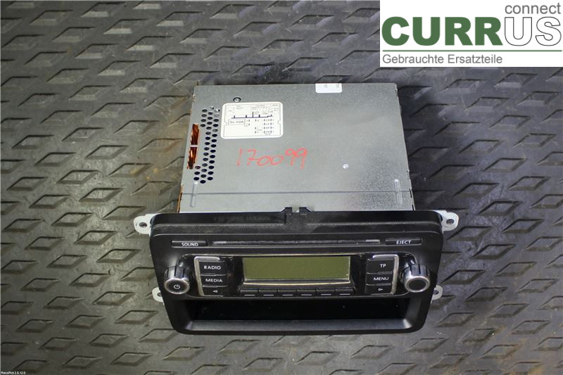 VW TRANSP/CARAVELLE 04-15 Radio CD / multimediepanel  CAAC
