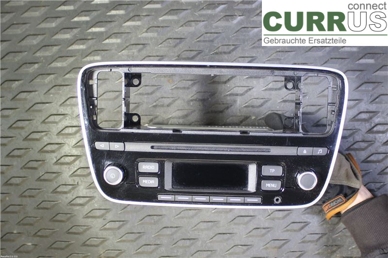 VW UP! / E-UP! Radio-CD-/Multimedia-Panel 1S0035156A CHYB