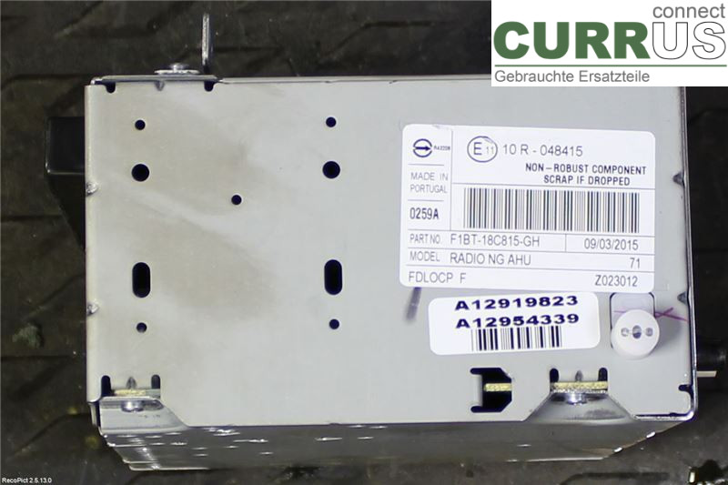 FORD FOCUS  15-18 Radio CD /Multimediapanel 2034072 XWDB