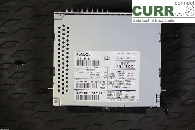 VOLVO V70      08-13 Radio CD / Multimedia panel 31285529 