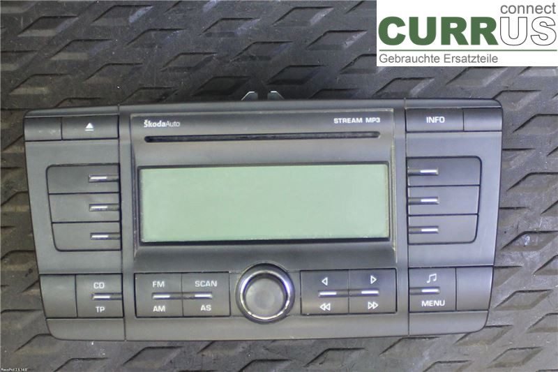 SKODA OCTAVIA    05-13 Radio-CD-/Multimedia-Panel AAO600012X BMM