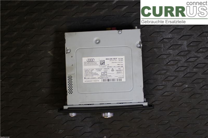 AUDI A1/S1  11-18 Radio CD / panel multimedialny 8XA035183F CZCA