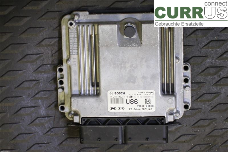 KIA CEED  12-18 Motorens styreenhed (ECU) 391402A860 D4FB