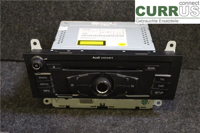 AUDI A4/S4  08-11 Radio CD / Multimedia panel 8T1057186PX CAGA