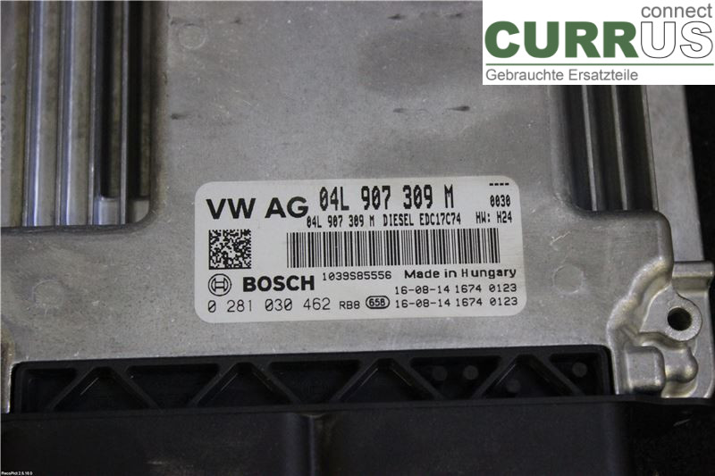 VW PASSAT 15-19 Engine Control Unit (ECU) 04L906026FP DFCA