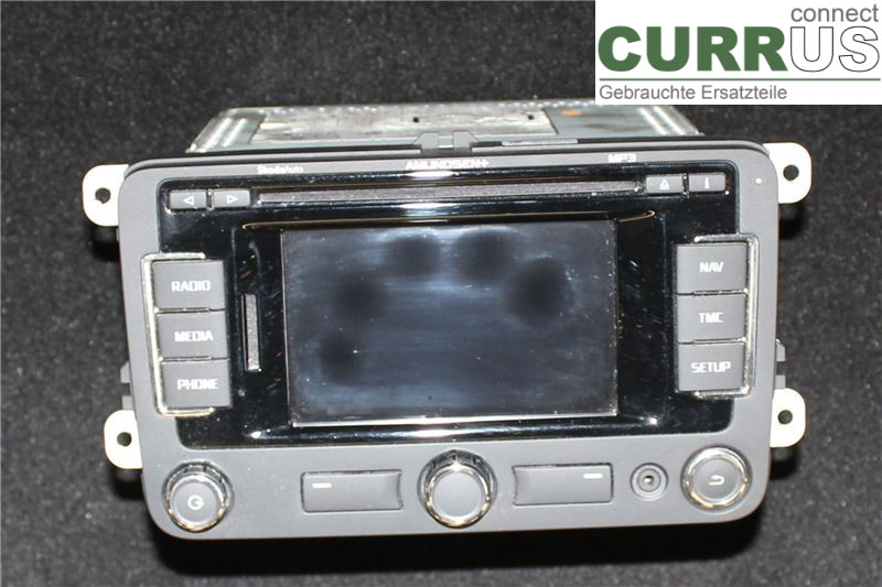 SKODA OCTAVIA    05-13 Radio CD / panel multimedialny 3T0035192JWHS CJCB
