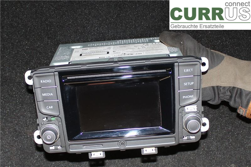 VW POLO       10-17 Radio-CD-/Multimedia-Panel 6C0035869F CJZC