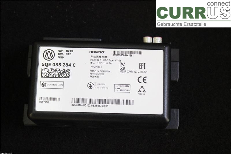 VW PASSAT  15-19 Engine Control Unit (ECU) 5QE035284C CRTE