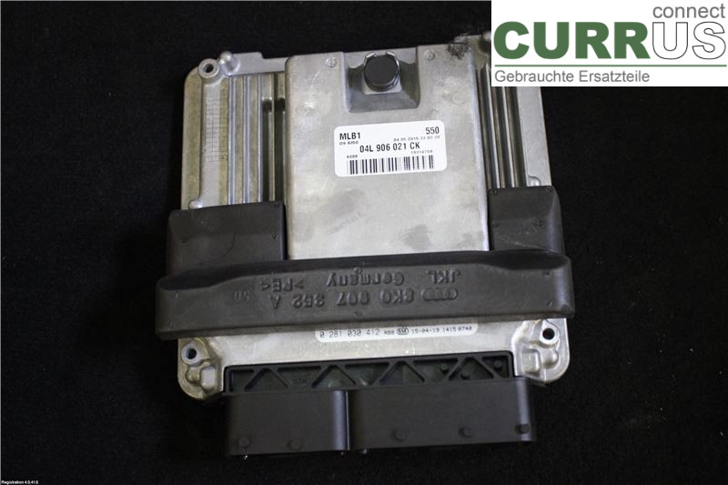 AUDI Q5     09-16 Motorsteuergerät (ECU) 04L906021CK CAXA