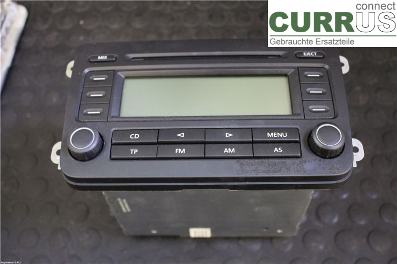 VW GOLF V      04-09 Radio CD / panel multimedialny 1K0035186L DGEA