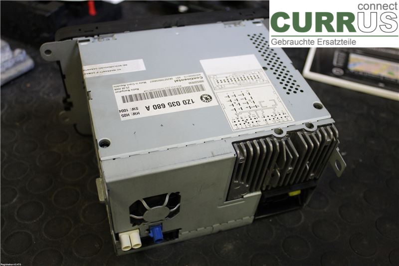 SKODA OCTAVIA    05-13 Radio-CD-/Multimedia-Panel 1Z0035680AWHS BMM