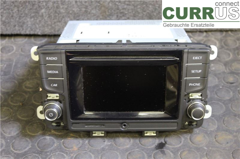 VW POLO       10-17 Radio-CD-/Multimedia-Panel 6C0035869D 