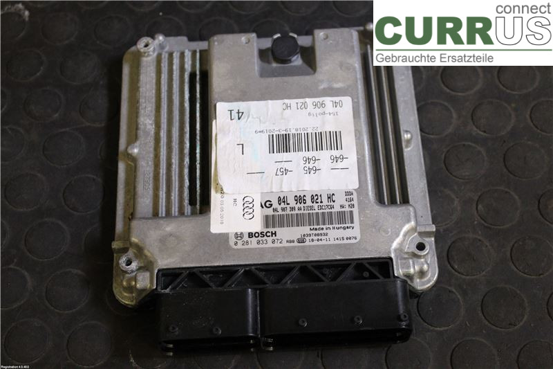AUDI A6/S6 4G   11-18 Motorsteuergerät (ECU) 04L906021HC 