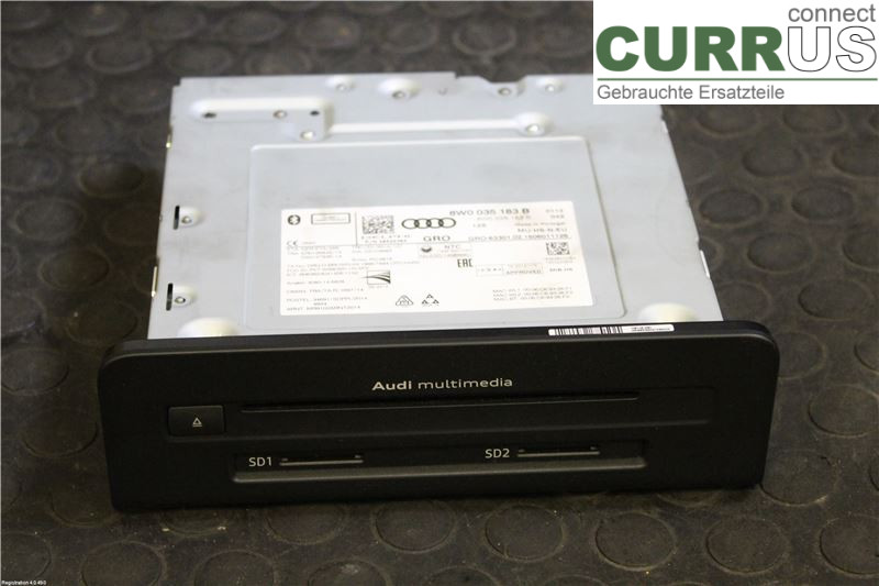 AUDI A4/S4  B9 16-19 Radio-CD-/Multimedia-Panel 8W0035183B DETA