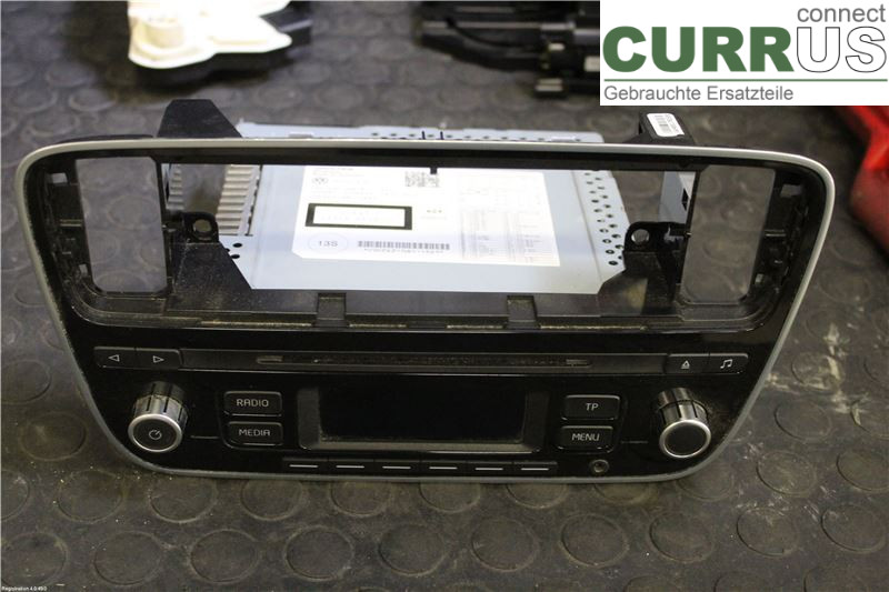 VW UP! / E-UP! Radio-CD-/Multimedia-Panel 1S0035156A CFHC