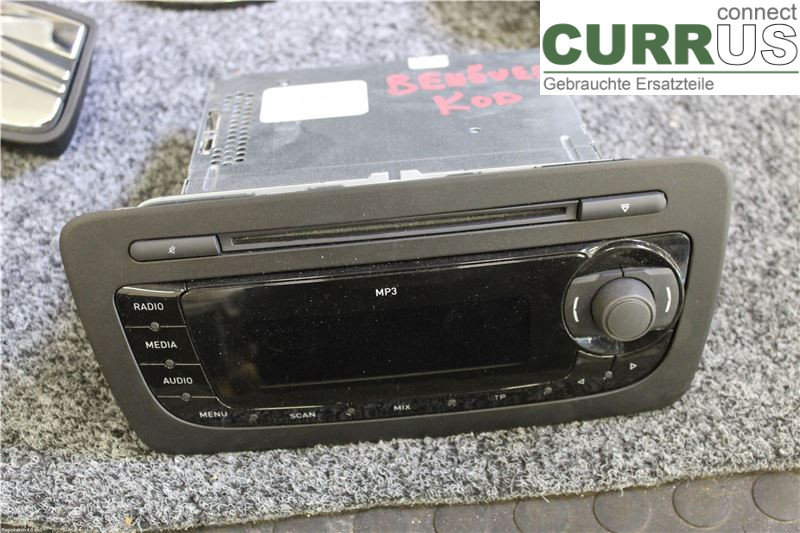 SEAT IBIZA IV   08-16 Radio CD / panel multimedialny 6J1 035 153 G  CGGB