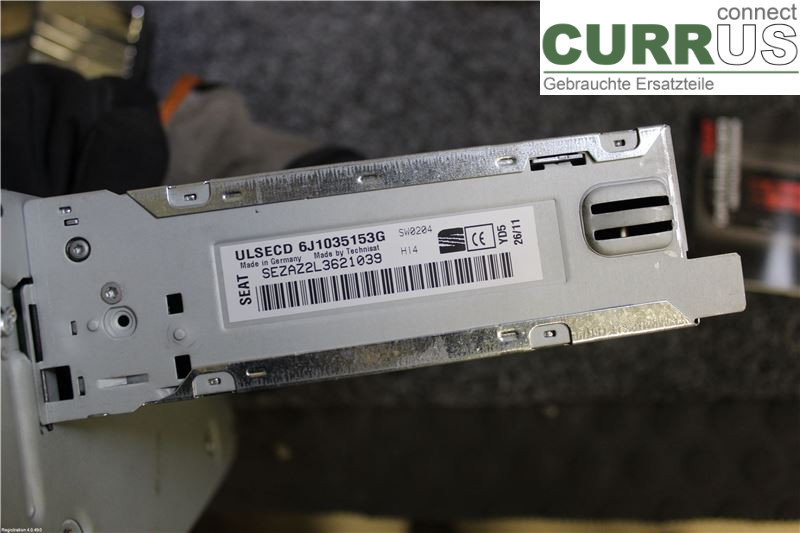 SEAT IBIZA IV   08-16 Radio CD / panel multimedialny 6J1 035 153 G  CGGB