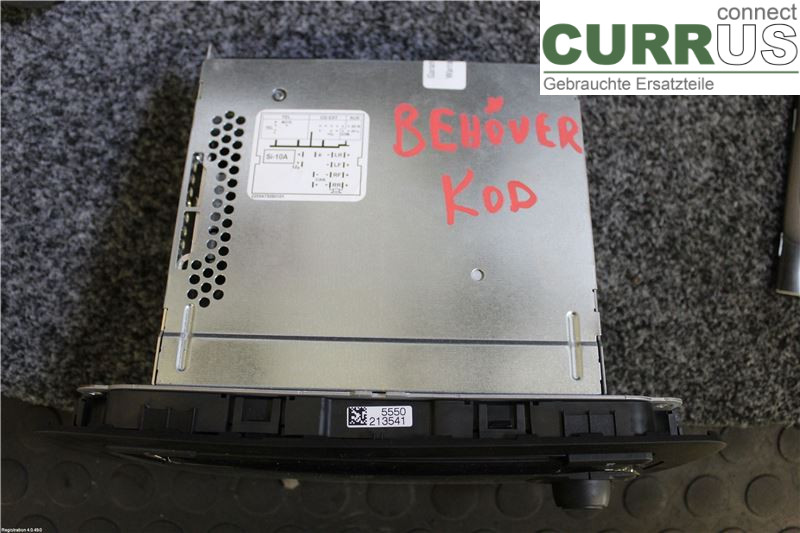 SEAT IBIZA IV   08-16 Radio CD / panel multimedialny 6J1 035 153 G  CGGB