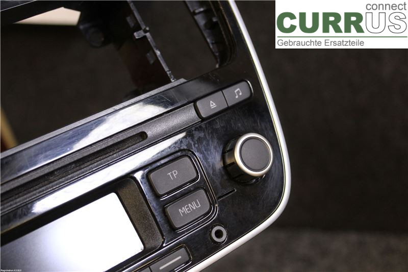 VW UP! / E-UP! Radio-CD-/Multimedia-Panel 1S0057156JX CHYB