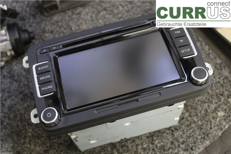 VW PASSAT  11-14 Radio CD / panneau multimédia 3C8057190CX CFFB
