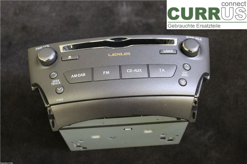 LEXUS IS 220d/250/350  06-13 Radio CD / panel multimedialny 8612053C10 4GR-FSE