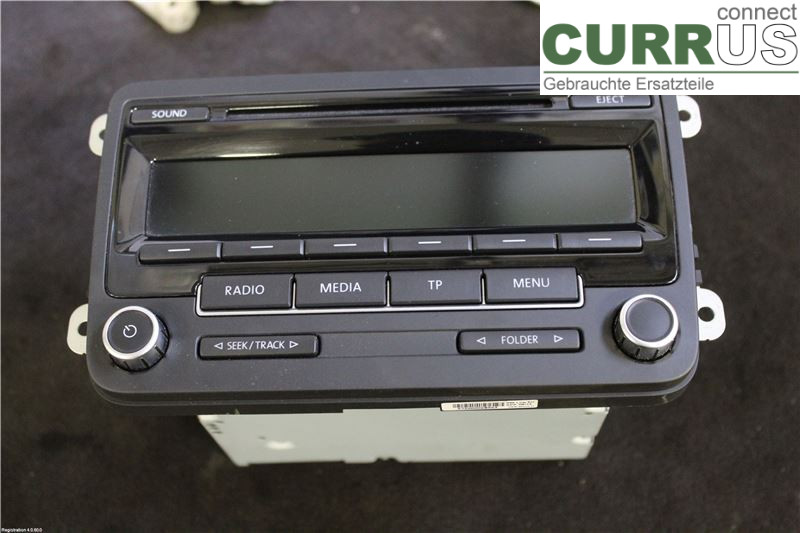VW TRANSP/CARAVELLE 04-15 Radio CD / multimediepanel 5M0035186JX CAAC