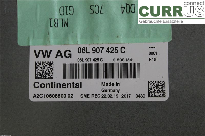 AUDI A5  17- Engine Control Unit (ECU) 8W0 906 259 N DKNA