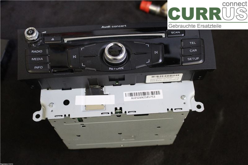 AUDI A4  12-15 Radio CD / Multimedia panel 8R1035186N CSUA