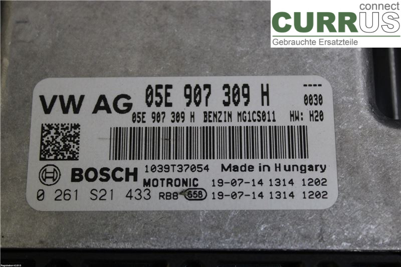 VW GOLF SPORTSVAN 15-20 Motorens styreenhed (ECU)   05E 906 018 AS	 DPCA