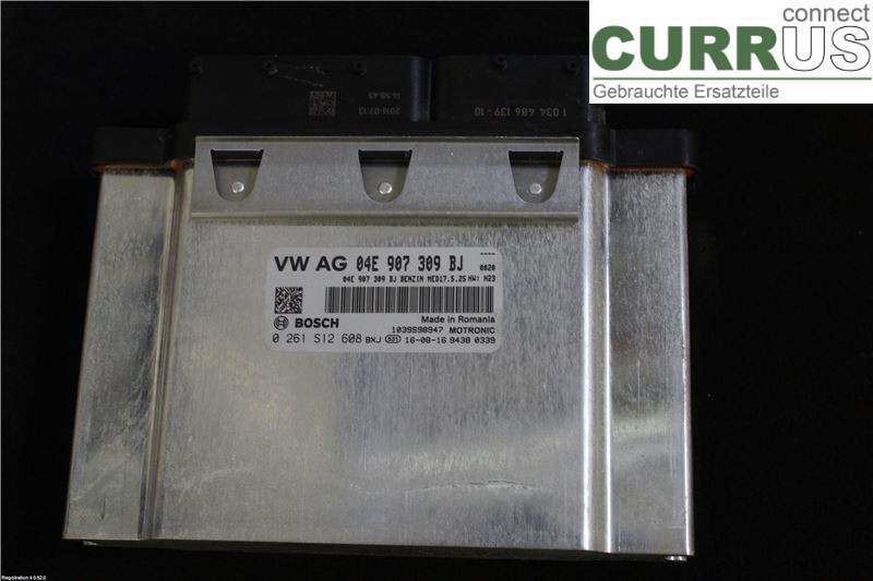 AUDI A3/S3 8V 13-20 Engine Control Unit (ECU) 04E 906 027 HF CZEA