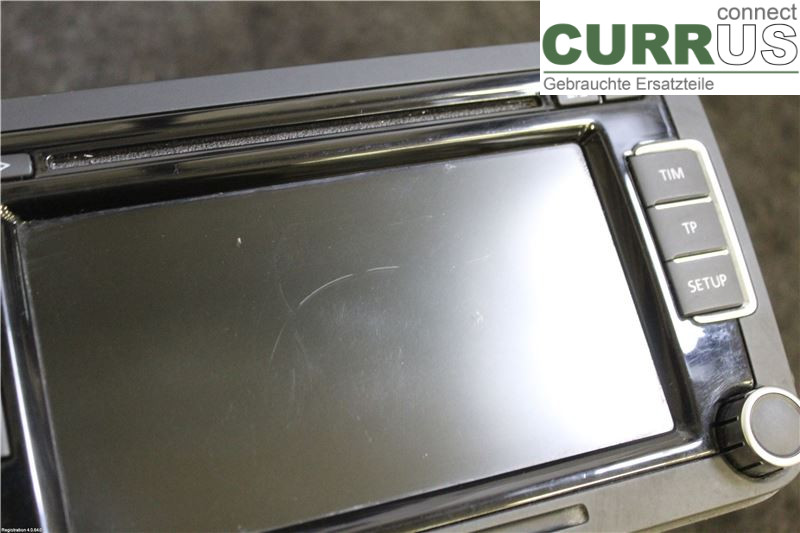 VW PASSAT  11-14 Radio CD / panneau multimédia 3C8 057 190 CX	 CFFB