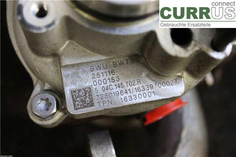 AUDI A3/S3 8V  13-20 Turbo charger 04C 145 703   	 CHZD