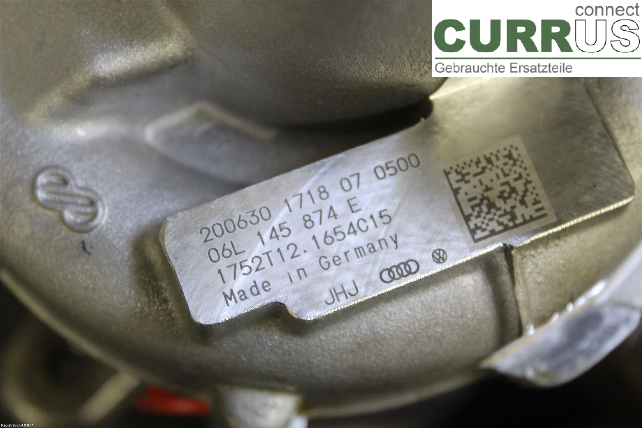AUDI A5  17- Turbo charger 06L145874E DKNA