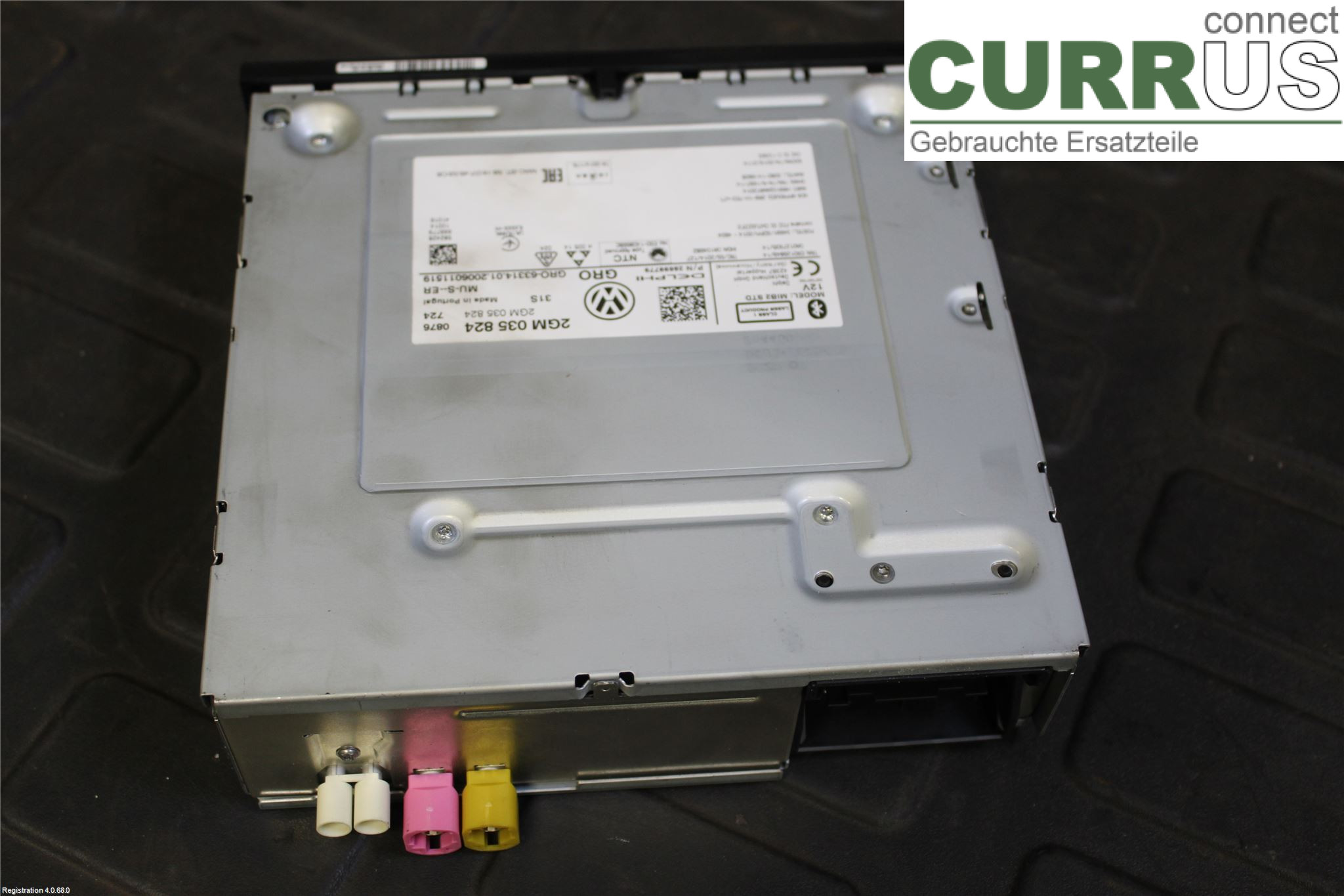 VW T-CROSS  19- Radio CD / Multimedia panel   2GM 035 824  X	 DGTD