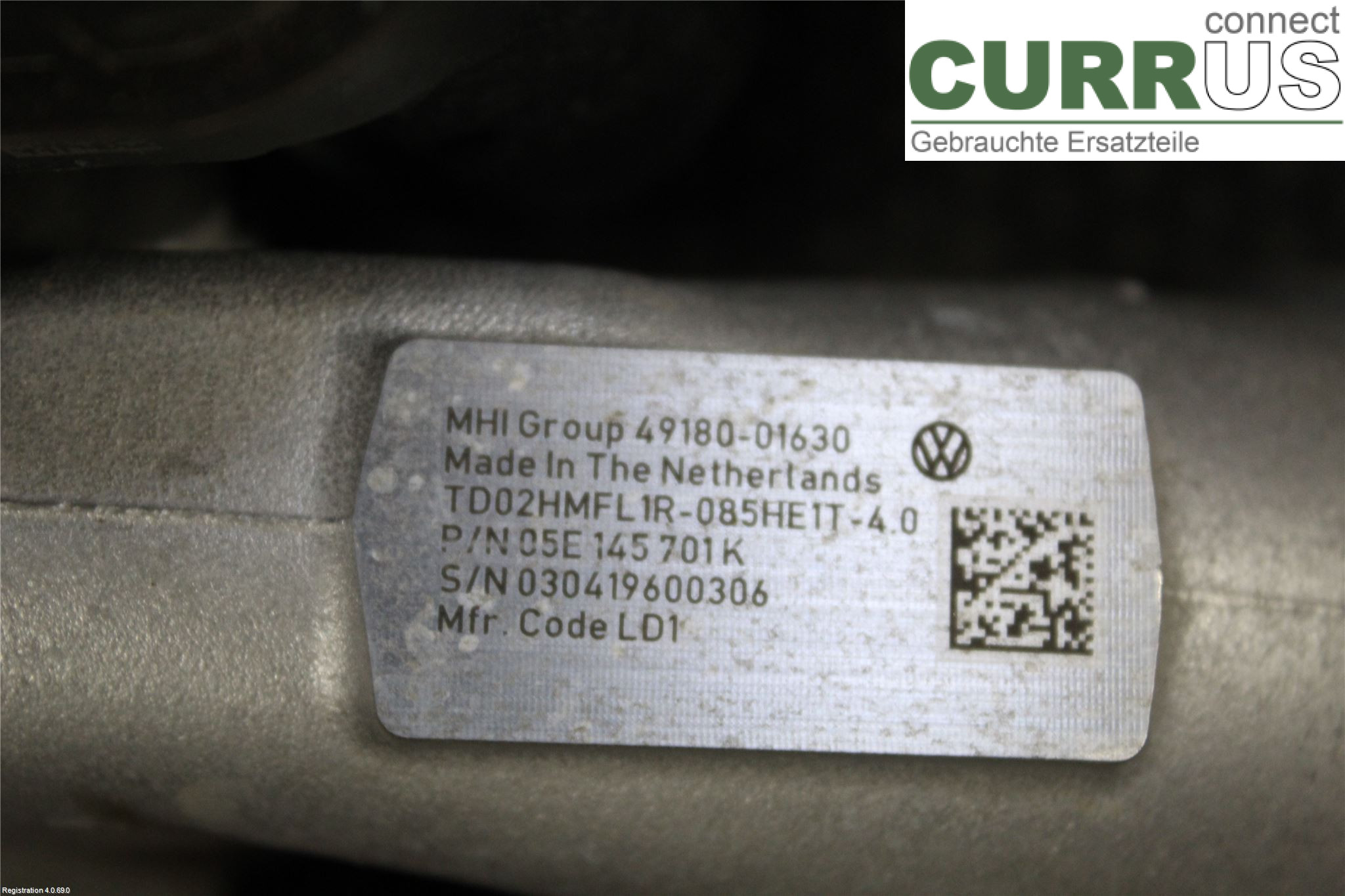 SKODA KAROQ 18- Turbosprężarka 05E145701K DADA