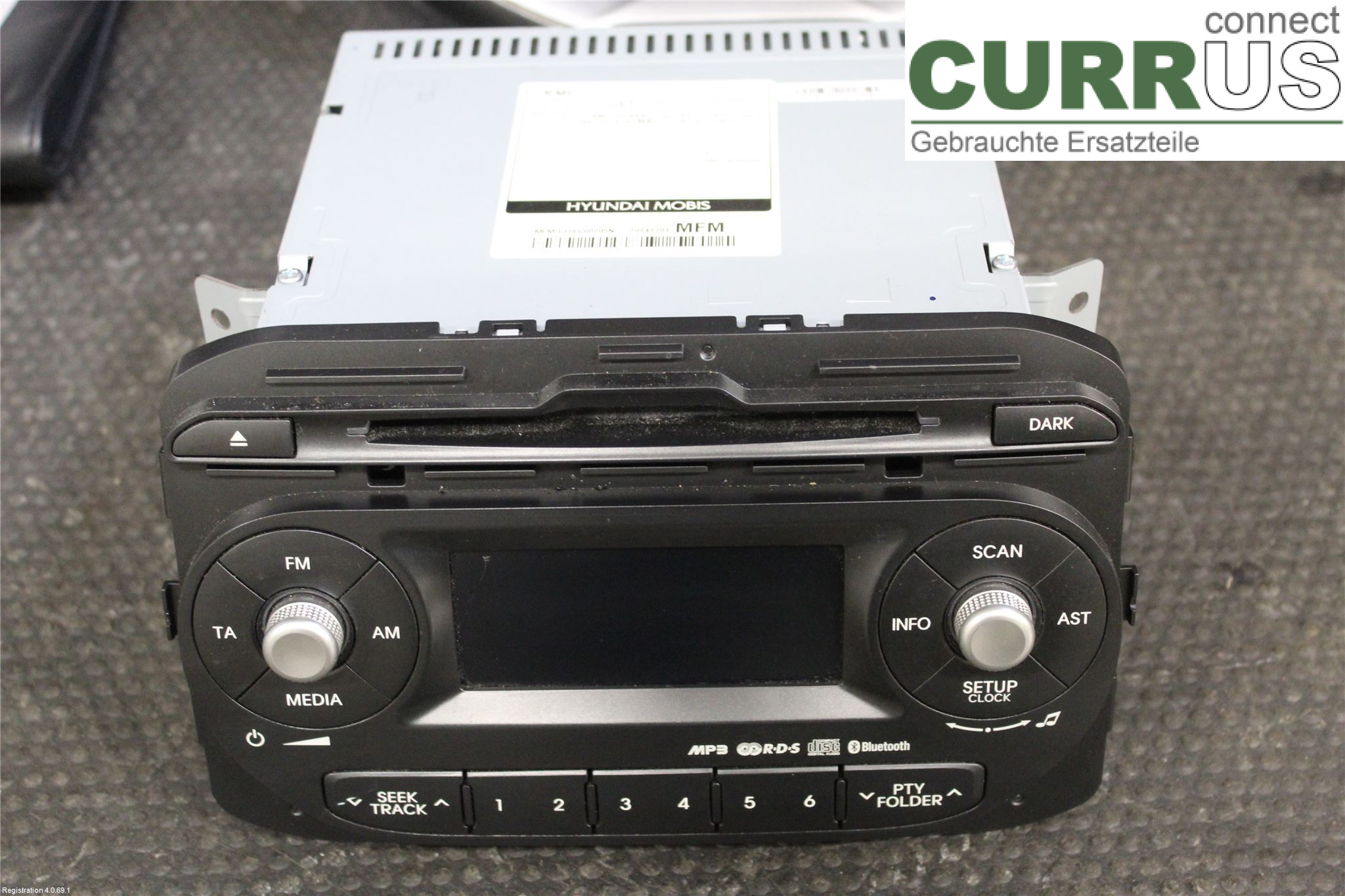 KIA PICANTO  12-17 Radio CD / panneau multimédia 96170 1Y261MB2	 G3LA