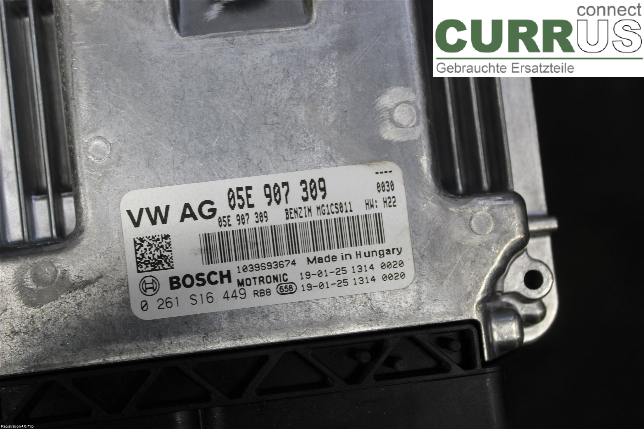 VW PASSAT 15-19 Engine Control Unit (ECU) 05E 906 018 C DADA