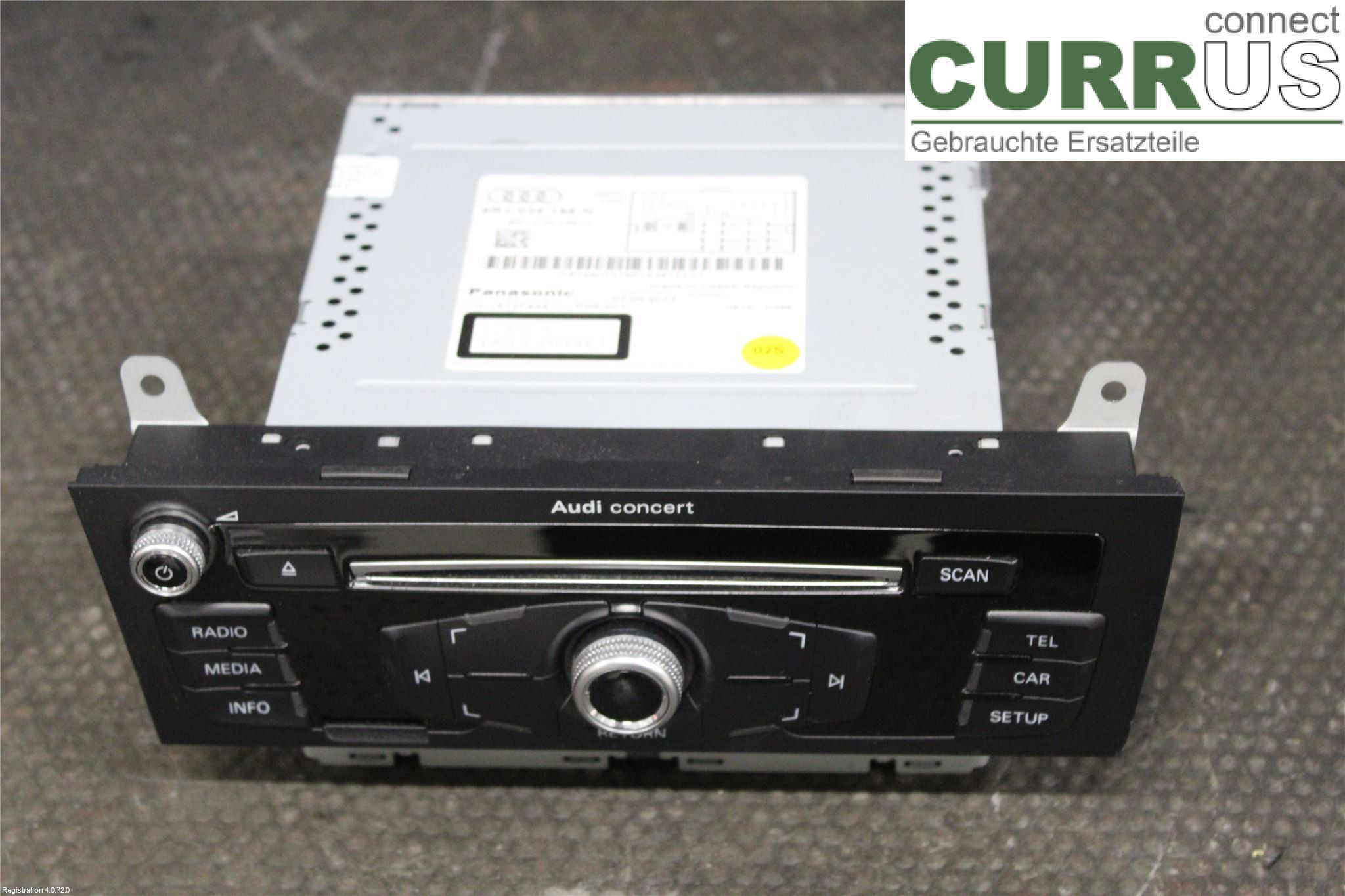 AUDI A4  12-15 Radio CD / Multimedia panel 8R1035186N CGLC
