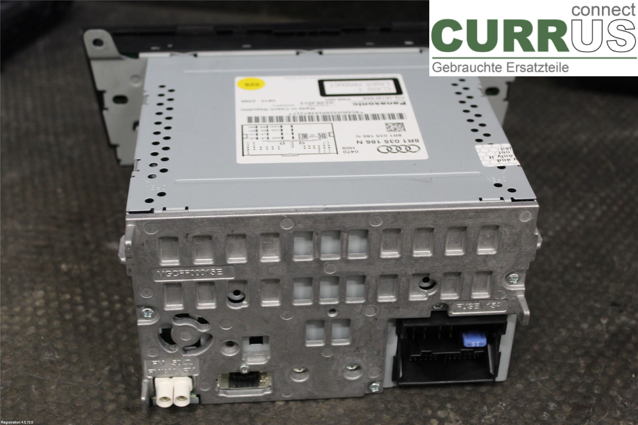 AUDI A4  12-15 Radio CD / Multimedia panel 8R1035186N CGLC