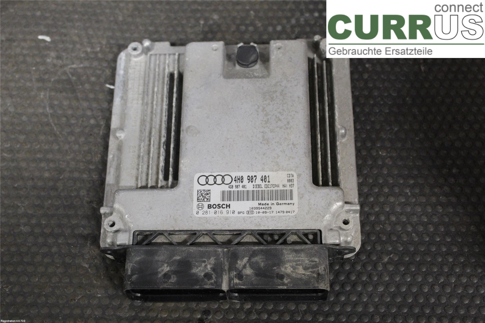 AUDI A8/S8 4H  10-17 Motorsteuergerät (ECU)   4H0 997 401    CDTA