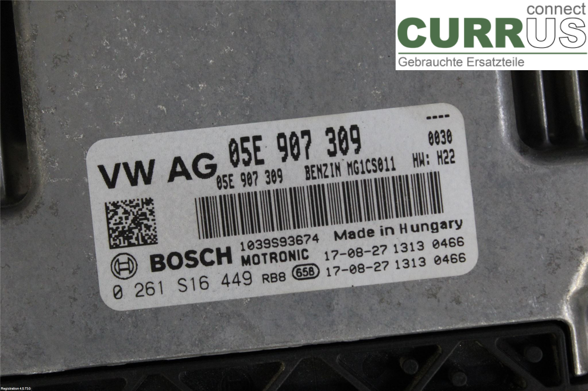 AUDI A3/S3 8V 13-20 Engine Control Unit (ECU) 05E 906 018 A DADA
