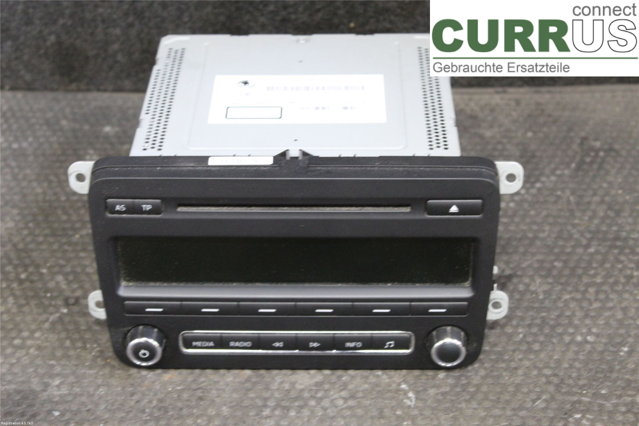 SKODA FABIA         07-14 Radio CD /Multimediapanel 5J0035161G CBZA