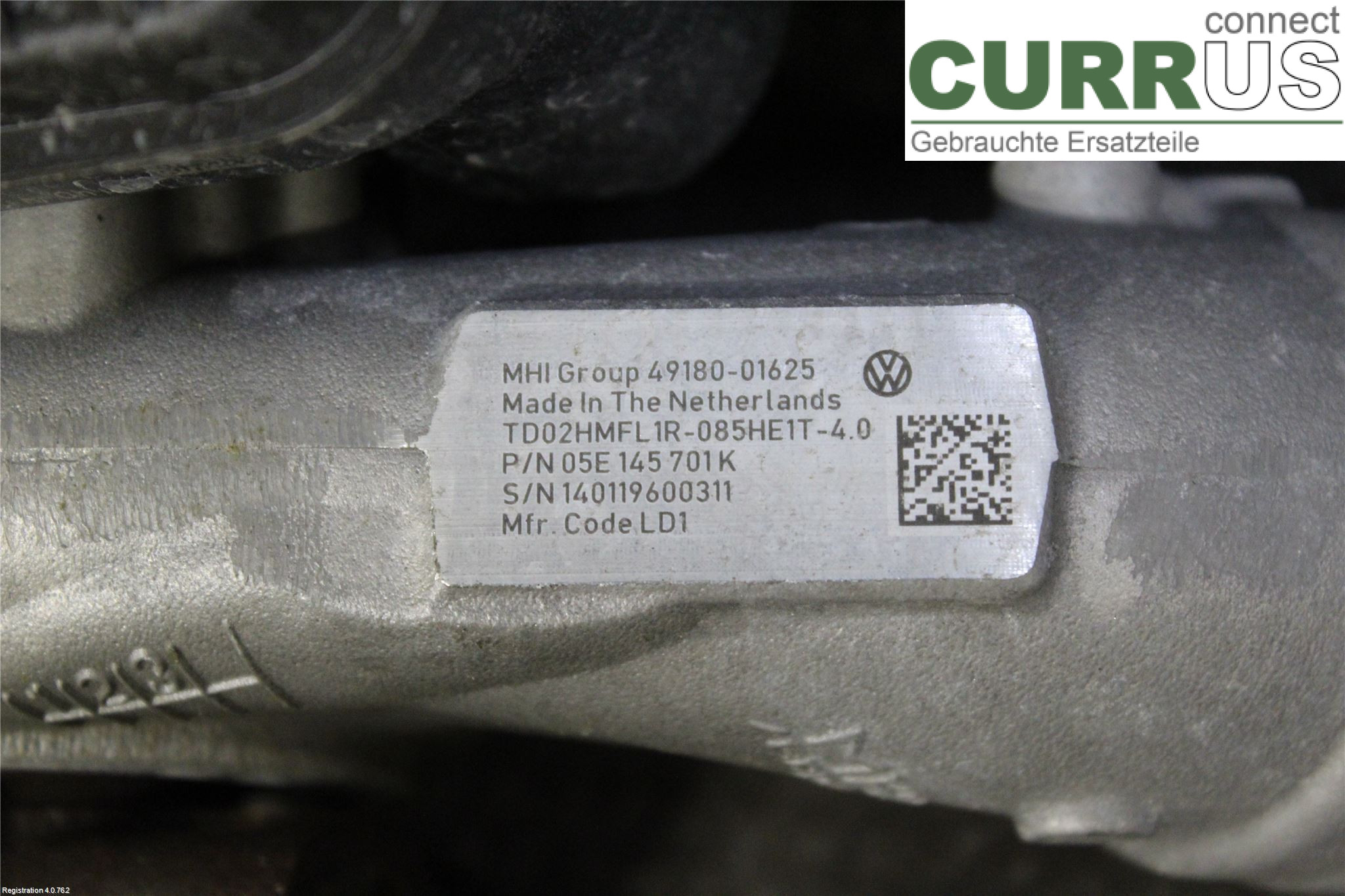 AUDI Q2/SQ2  17- Turbolader 05E145701K DADA